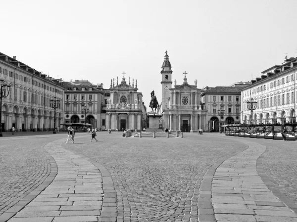 Piazza San Carlo — Stockfoto