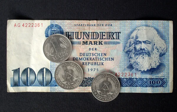 DDR banknote — Stock Photo, Image