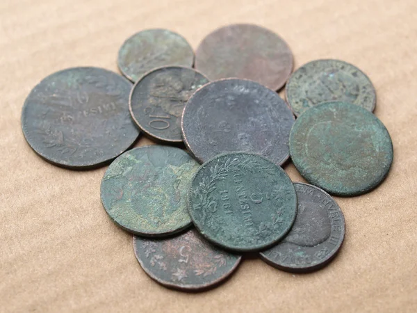 Antika mynt — Stockfoto