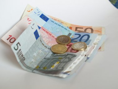 Euro Not ve madeni para