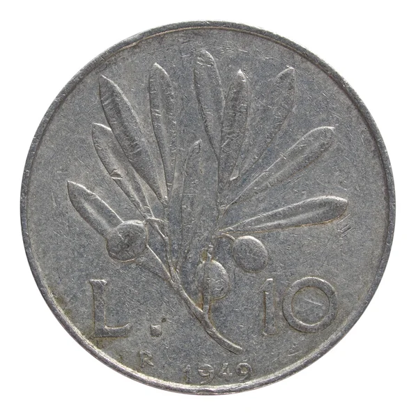 Italienische Münze — Stockfoto