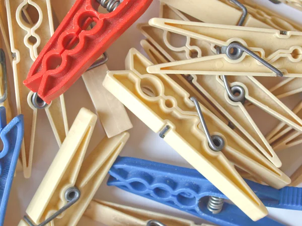 Pegs picture — Stock Photo, Image