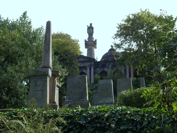 Glasgow kyrkogård — Stockfoto