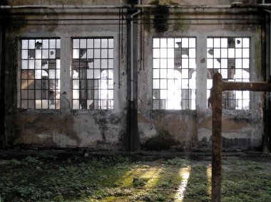 terk edilmiş fabrika