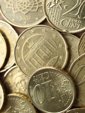 euro coins arka plan