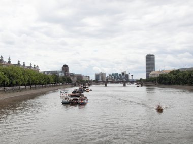 Londra 'da Thames Nehri