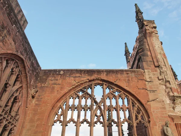 Ruines de la cathédrale de Coventry — Photo