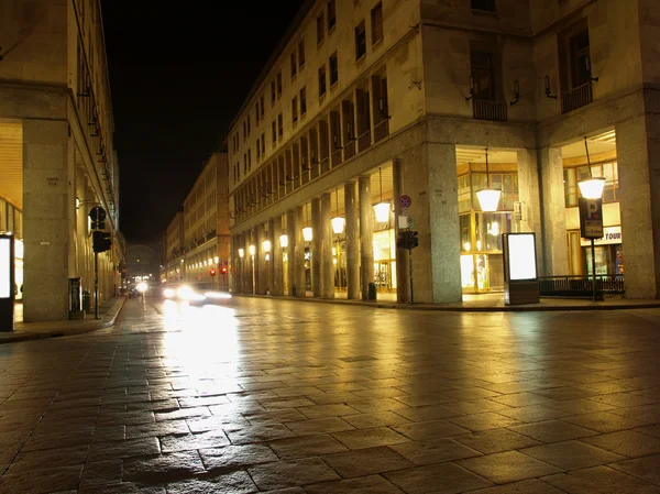 Via Roma, Турин — стоковое фото