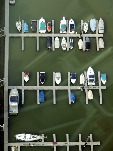 Csónakok, kikötő — Stock Fotó