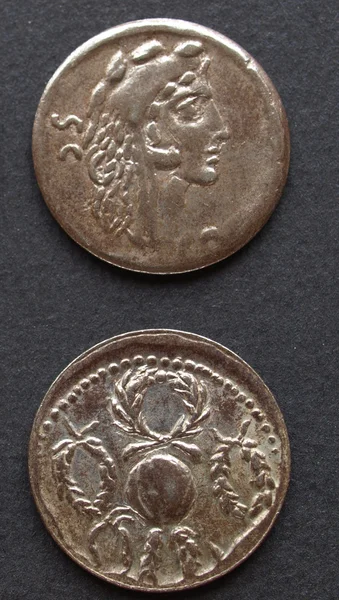 Římské mince — Stock fotografie