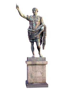 Roman statue clipart