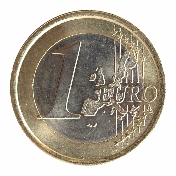 Monete in euro — Foto Stock