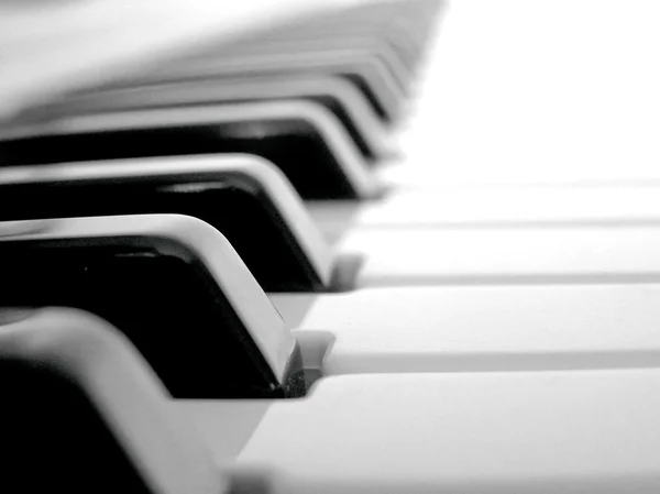 Muziek toetsenbord — Stockfoto