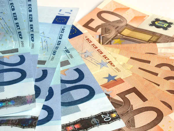 Fundo para as falências em euros — Fotografia de Stock