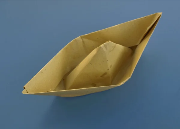 Papier łódź — Zdjęcie stockowe