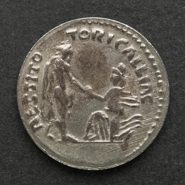 Monede romane — Fotografie, imagine de stoc