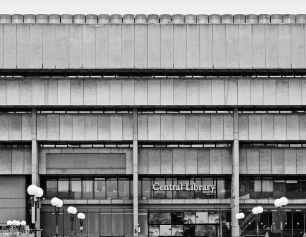 Birmingham bibliotek — Stockfoto