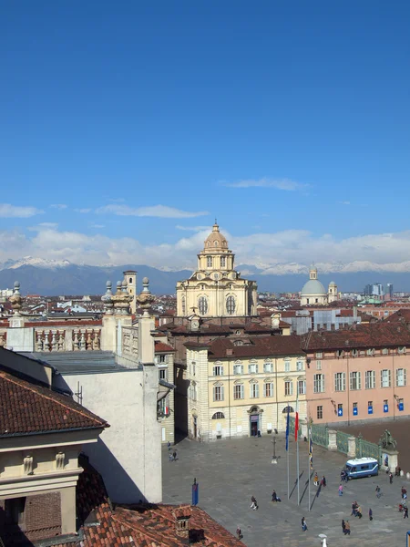 Piazza castello, Torino — Stock Fotó