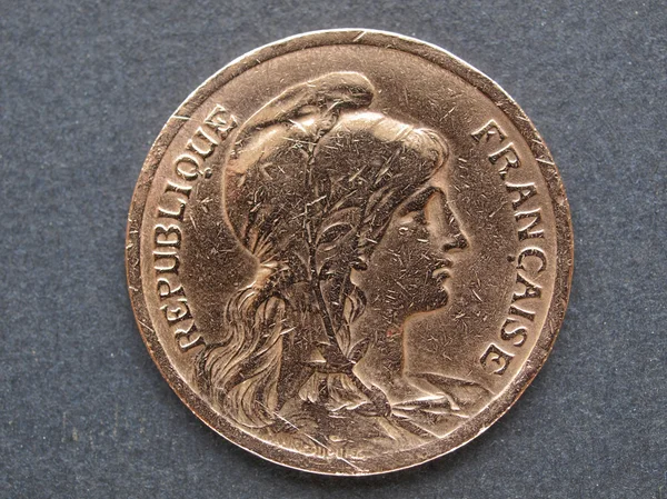 Γαλλικό νόμισμα — Φωτογραφία Αρχείου