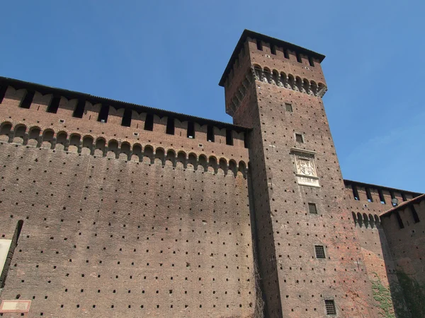 Castello Sforzesco, Milan — Stok fotoğraf