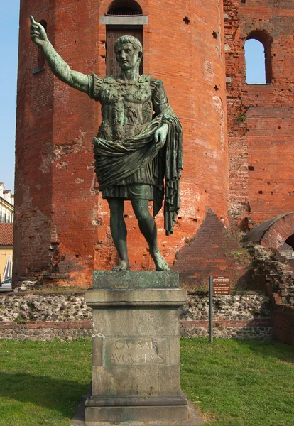 Статуя Августа — стокове фото