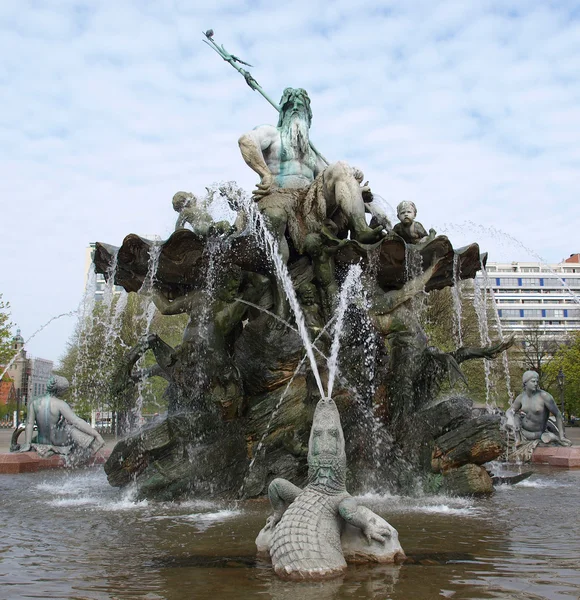 Neptunbrunnen — Φωτογραφία Αρχείου