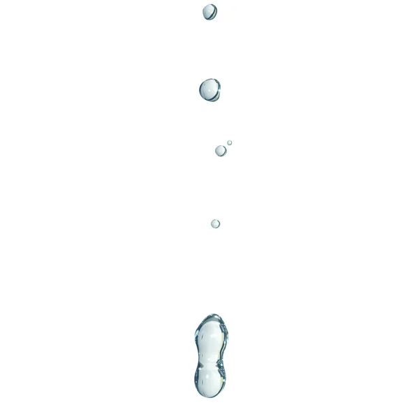 Vattendroppe — Stockfoto