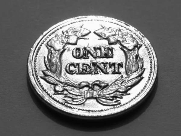 One cent — Stock Photo, Image