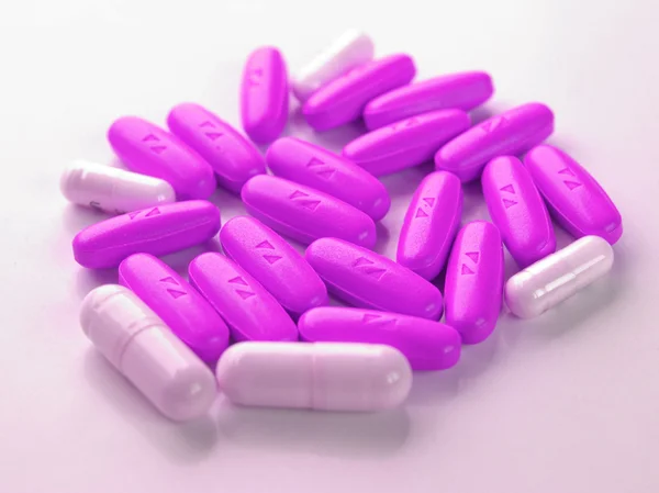 Tabletták kép — Stock Fotó