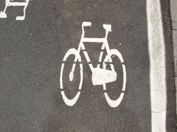Pecado de bicicleta — Fotografia de Stock