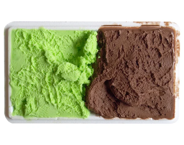 Mięta czekoladowe lody — Zdjęcie stockowe