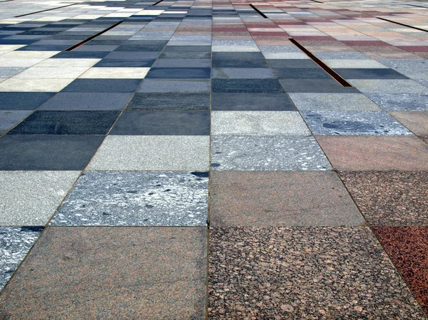 Trotoar beton trotoar — Stok Foto