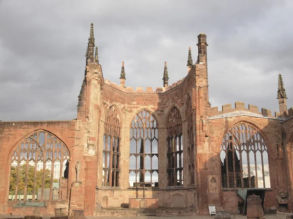 Katedra w Coventry ruiny — Zdjęcie stockowe