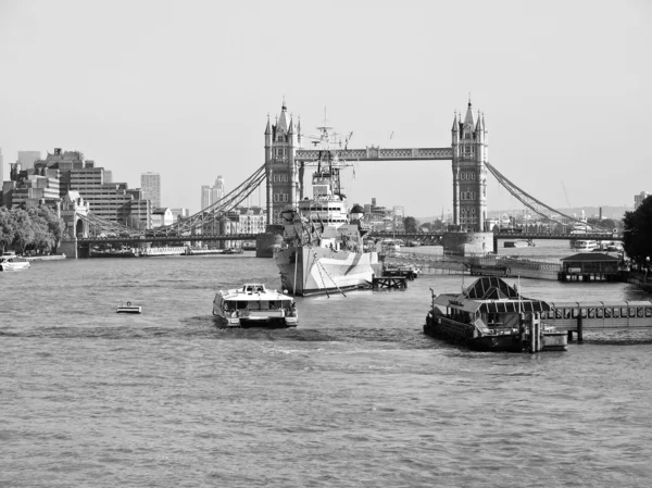 Temze folyó Londonban — Stock Fotó