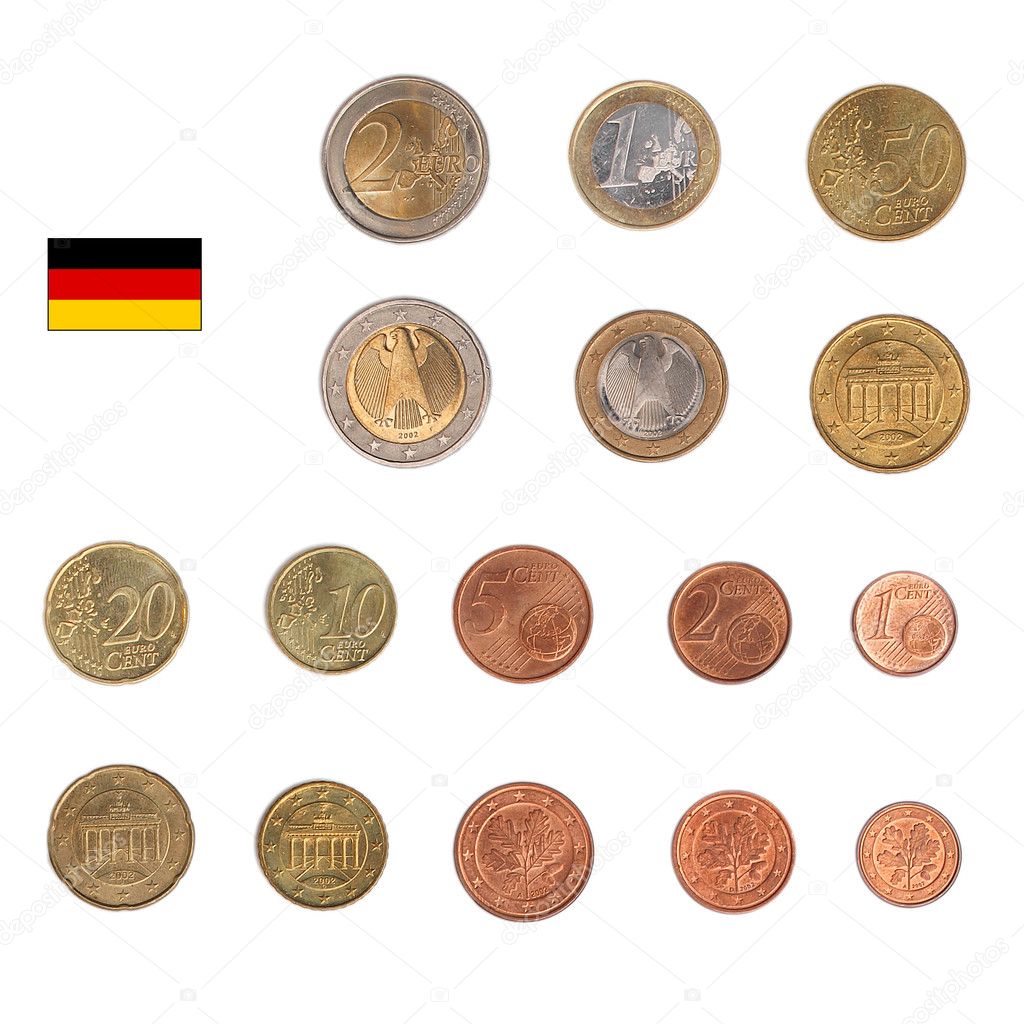 Euro Coin Germany Stock Photo By ©claudiodivizia 7563832