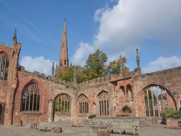 Coventry Cattedrale rovine — Foto Stock