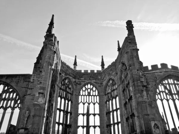 Развалины собора Ковентри — стоковое фото