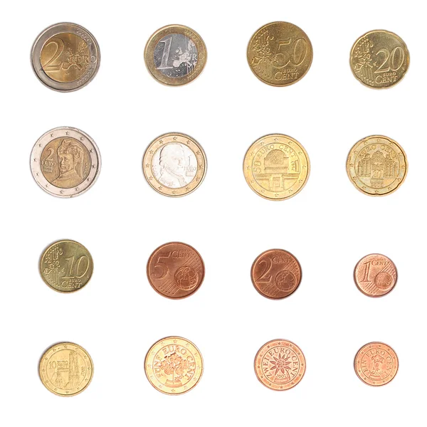 Euro coin - Austria — Stock Photo, Image