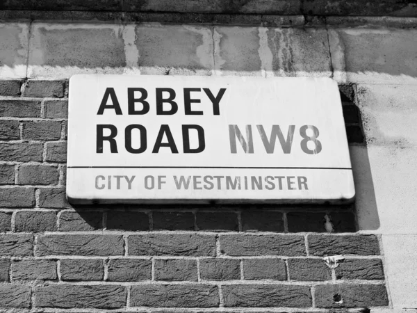 Abbey road, london, Verenigd Koninkrijk — Stockfoto