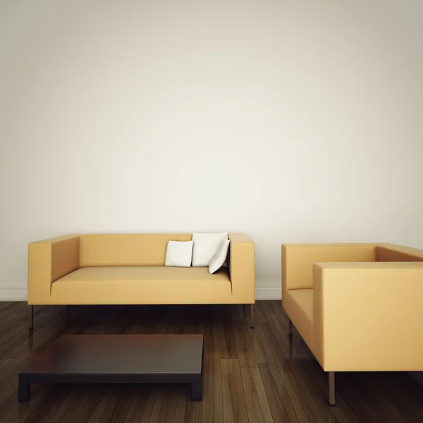 Moderno contemporáneo cómodo interior —  Fotos de Stock
