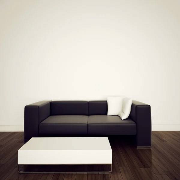 Moderno contemporáneo cómodo interior — Foto de Stock