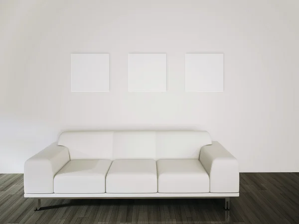 Moderne hedendaagse comfortabele interieur — Stockfoto