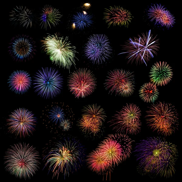 stock image Fireworks samples