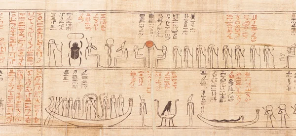 Egyptský papyrus — Stock fotografie