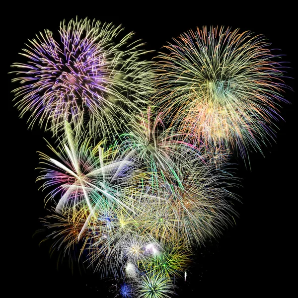 Pozadí Fireworks — Stock fotografie