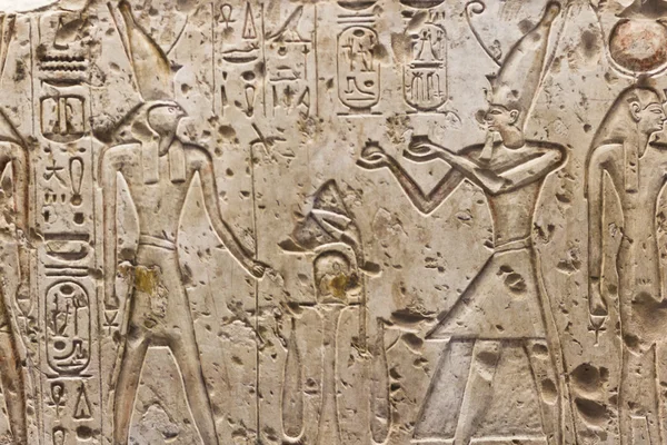 Αιγυπτιακή hieroglypic — Φωτογραφία Αρχείου