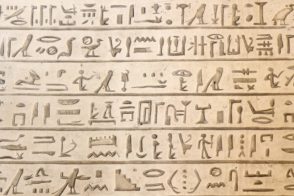 Egyptian hieroglyphics