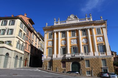 İtalya 'daki Bergamo binası