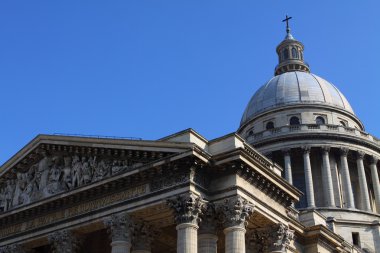 Paris, Fransa - ünlü pantheon iç. UNESCO Dünya Mirası.