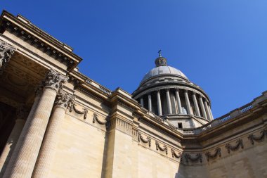 Paris, Fransa - ünlü pantheon iç. UNESCO Dünya Mirası.